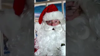 Drunk Santa Claus Tells Bad Jokes - Moustache Joke