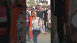 समोदा झांकी 2023 में ये Viral Girl 🔥 का बवाल डांस Lal Pulsar Ma Baith Ke Gori | Natraj Dhumal Durg