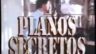 Chamada Sessão Da Tarde Planos Secretos (22/11/1996)