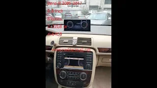 8 8 inch android screen gps for Benz R 2005 to 2012