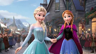 Magnificent Adventure in Frozen: The Story of Elsa and Anna ❄️👭