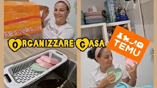 Organizzare la casa con I prodotti di Temu/120 € + di 20 prodotti/Meglio di Amazon???😱