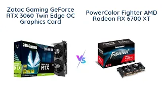 🔥 NVIDIA GeForce RTX 3060 vs AMD Radeon RX 6700 XT | Which Graphics Card is Better? ⚔️💻