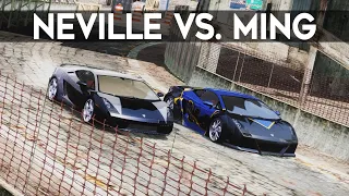 NFS Most Wanted - Lamborghini Gallardo (Neville) vs. Lamborghini Gallardo (Ming)