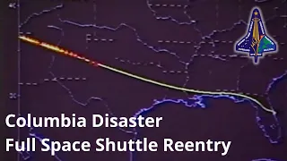 Columbia Disaster: Full Space Shuttle Reentry Coverage | 2 Hours From Landing