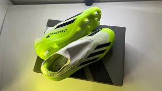 In this video, we have, Adidas X Crazyfast.3 LL FG Football Boots