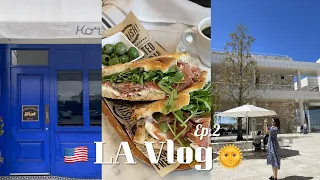 🇺🇸🌞LA vlog | 요즘 LA에서 핫한 카페 Community Goods | 게티센터 | 인생타코 | 샌드위치 맛집 | Horses | 게티빌라 | 더브로드 | 산타모니카