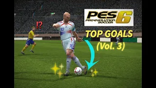 PES 6 | TOP GOALS 🔥 MEJORES GOLES  (Vol. 3) #pes #efootball #football