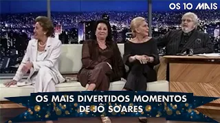 Momentos engraçados de Jô Soares - OS DEZ MAIS #5