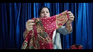 How to reuse your old saree😍 | पुरानी साडी से बनाये नई मस्त ड्रेस 😍 | Plazzo & Suit from saree😍😱