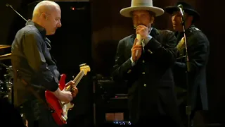 Bob Dylan and Mark Knopfler - Forever Young. Multicam -2011.11.21- AI Version 4K