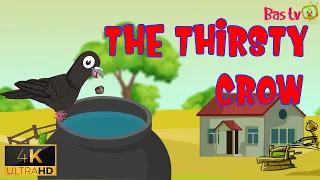 The Thirsty Crow | English stories | English moral stories || Stories for All || Bas tv English