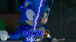 Sonic The Hedgehog 2 Trailer in LEGO Side by Side Comparison