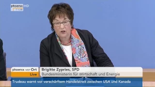 Vorstellung der Frühjahrsprojektion der Bundesregierung 2017 am 26.04.17