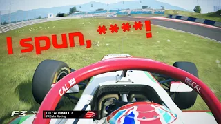 REALISTIC F3 2021 ONBOARD DRIVER ERRORS at RED BULL Ring | #AssettoCorsa