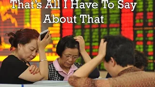 What’s Going on in China; Perils of The Shanghai Stock Market