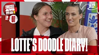 Lotte Wubben-Moy's Doodle Diary & College Football Life Ep.7 | Lionesses Down Under connected by EE