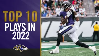 Top 10 Ravens Plays of the 2022 Season | Baltimore Ravens
