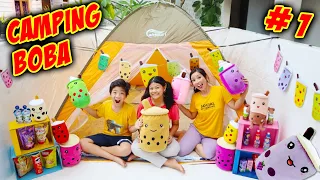 24 JAM KEMPING BONEKA BOBA DI KOLAM RENANG DEPAN RUMAH Part 1 ! Vlog & Drama Lucu | CnX Adventurers