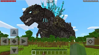 I Found GODZILLA MINUS ONE V2 in Minecraft Pocket Edition...