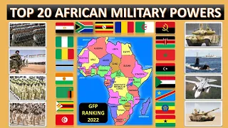 Top 20 Military Powers in Africa 2022|Most Powerful Countries in Africa|Strongest Military in Africa