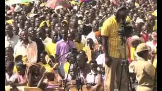 Museveni e Nakaseke: Abantu bamwanirizza mu bungi