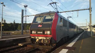 De Paris Austerlitz à Cahors en cabine de la BB26042