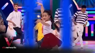 Hot girl Nhí Dance Sport dạy nhảy cho Trấn Thành, Xuân Nghị và Mạc Văn Khoa | Nhanh như chớp Nhí