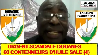 LEDEBATV-L’officier des douanes Irié Bi Zamblé dévoile le COUP de l'HUILE  SALE entre DOUANES et PAA