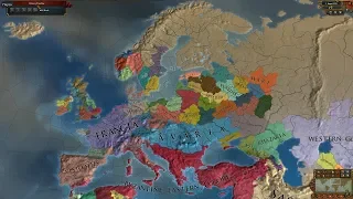 Europa Universalis 4 AI Timelapse - Extended Timeline (+ ССС and RAD mods) 600-3019