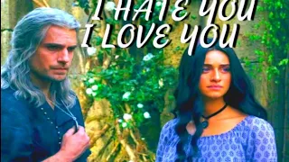 Geralt X Yennefer - I hate you I love you | I hate you I love you cover | Geralt + Yennefer