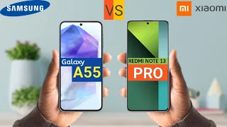 Samsung Galaxy A55 VS Xiaomi Redmi Note 13 Pro 🔥 Full Comparison #3RTech_Ind