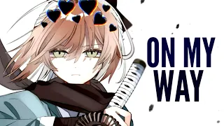 Nightcore⇢{On my way} - (Alan Walker, Farruko & Sabrina Carpenter) - Lyrics// Acoustic version