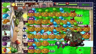 Plants vs zombies : survival endless flag 165 - 170