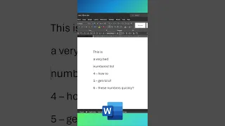 Vertical selection in Word  - amazing feature