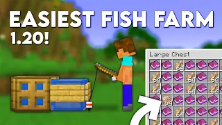 Minecraft Bedrock AFK Fish Farm 1.20 (MCPE/Xbox/PS4/Nintendo Switch/PC)