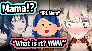 Ao-Kun's IRL Mom Join's Polka's Stream And Can't Stop Laughing At Her【Hololive】