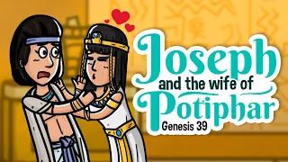 Joseph and the wife of Potiphar 😘😨 | Animated Bible Stories | My First Bible | 17