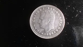 1 peseta de 1984