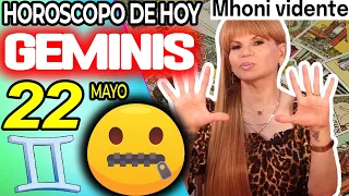 URGENTE ❗️💌 NO DIGAS NADA A NADIE POR FAVOR 🙏🏻🤐 Geminis ♊ MONHI 🔮 Horoscopo De Hoy 22 De Mayo 2024