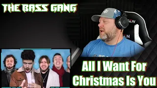 The Bass Gang - All I Want for Christmas Is You ft Casper Fox | REACTION