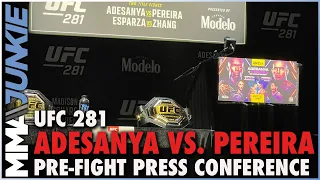 UFC 281: Adesanya vs. Pereira Pre-Fight Press Conference