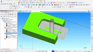 MILLING CONTOURS OR OPEN POCKETS IN MASTERCAM