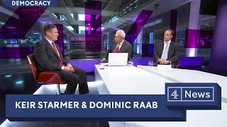 Interview with Keir Starmer and Dominic Raab