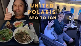 United Business (Polaris) Class Flight Review: SFO to ICN. Boeing 787-9