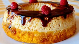 THE RICHEST AND EASIEST DESSERT, IN 5 MINUTES.‼️EASY AND QUICK IMPOSSIBLE CAKE‼️❤#pastelimposible