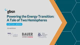 Powering the Energy Transition: A Tale of Two Hemispheres | Session 1: Setting the Stage