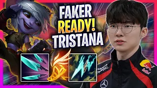 FAKER IS READY TO PLAY TRISTANA! - T1 Faker Plays Tristana MID vs Leblanc! | Season 2024