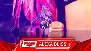 Alexa Bliss & Asuka Entrance - RAW: July 11, 2022