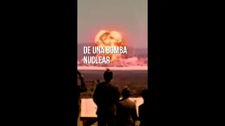 El Aterrador Sonido de una Bomba Nuclear